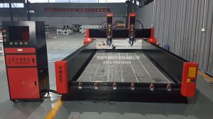东营广饶县HW-1825双头重型浮雕石材雕刻机